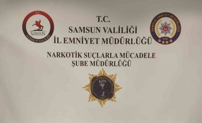 Samsun’da 7 bin 336 adet sentetik ecza ele geçirildi