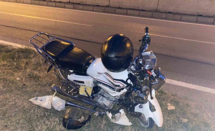Samsun’da otomobil motosikletle çarpıştı: 1 yaralı
