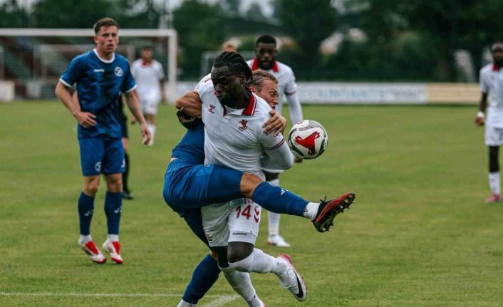 Samsunspor, Hollanda kampını galibiyetsiz kapattı