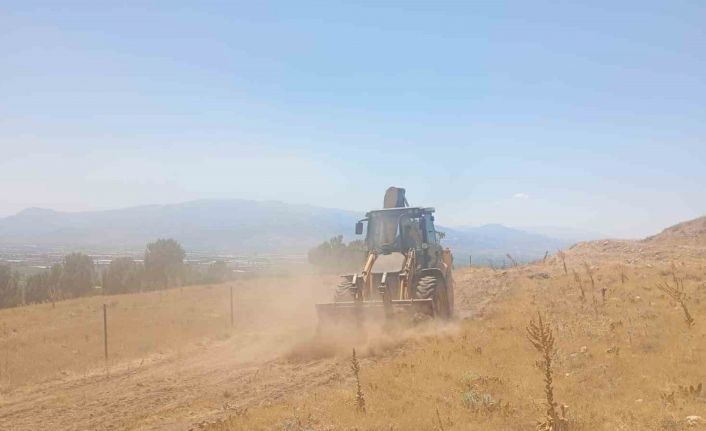 Sarıgöl Çavuşlar Mahallesi orman yangınlarına karşı önlemini aldı