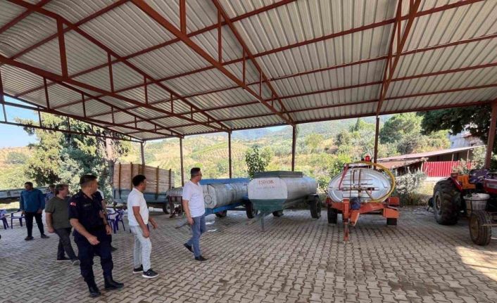 Sarıgöl’de orman yangınlarına karşı önlem ziyaretleri