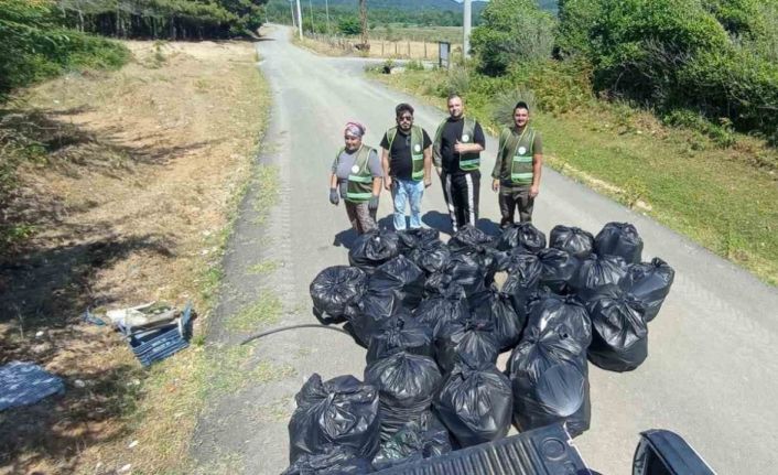 Sarıkum Tabiatı Koruma Alanı’nda temizlik seferberliği