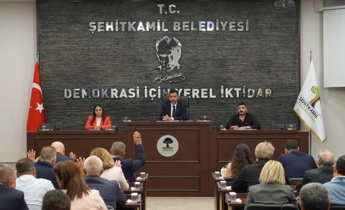 Şehitkamil Belediyesi Temmuz Ayı meclis toplantısı yapıldı