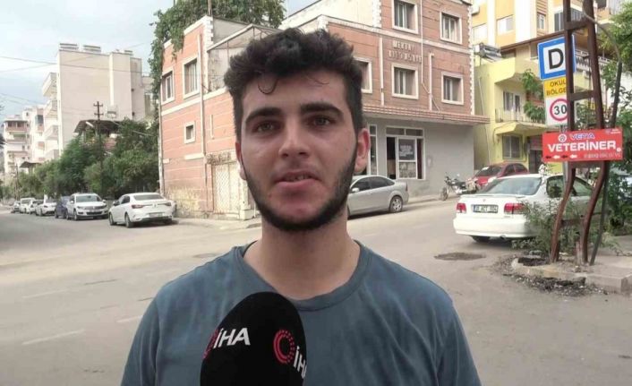 Sıcak havanın etkisiyle patlama yaşanan elektrik telleri korkuttu