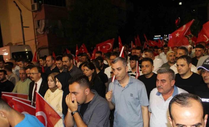 Siirt’te 15 Temmuz kortej yürüyüşü ve anma programı düzenlendi