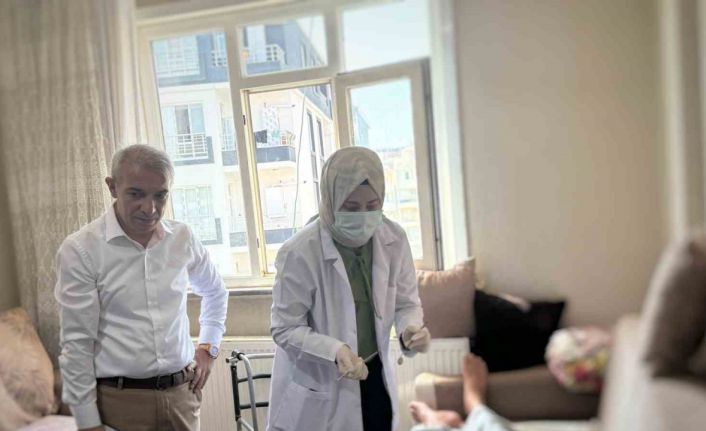 Siirt’te ağız ve diş sağlığı evde sağlık uygulaması hayata geçirildi