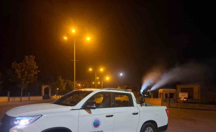 Siirt’te temizlik ve ilaçlama çalışmaları sürüyor