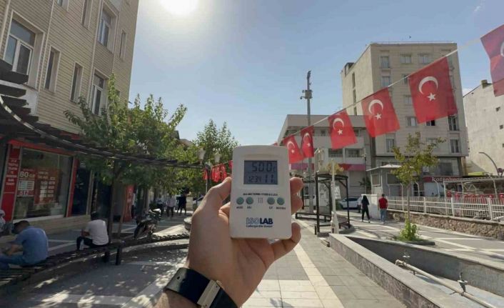 Silopi’de sıcaklık rekoru: Termometre 50 dereceyi aştı