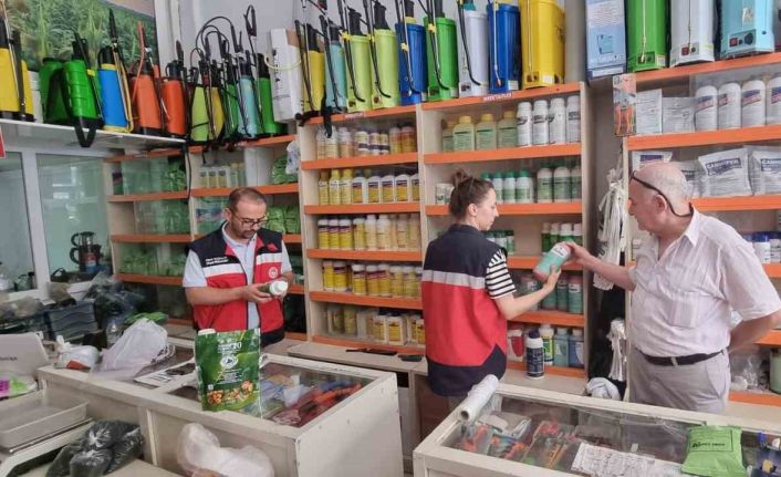 Simav’da bitki koruma ürünü bayilerinde denetim