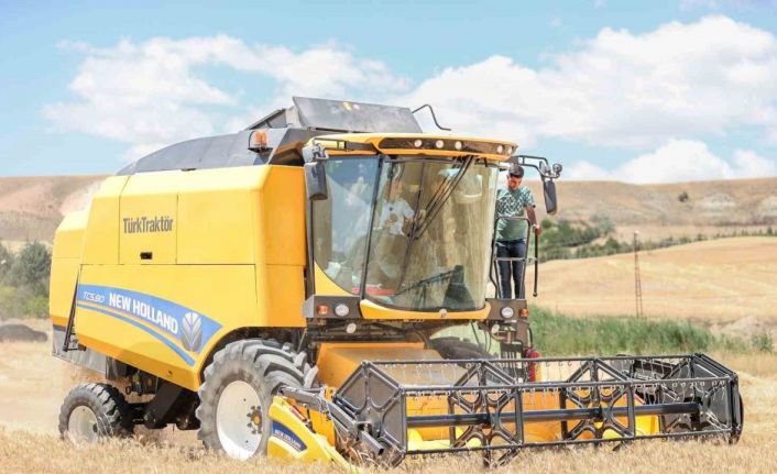 Sincan’da tahıl hasadı başladı