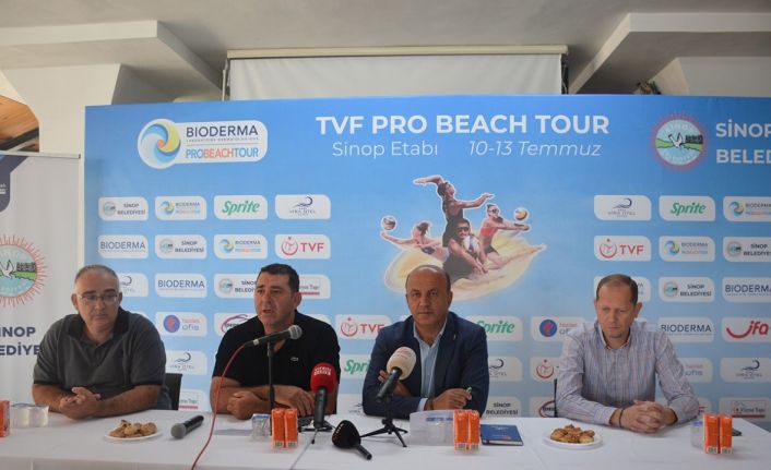 Sinop’ta 7. Uluslararası Pro Beach Voleybol Turnuvası yapılacak
