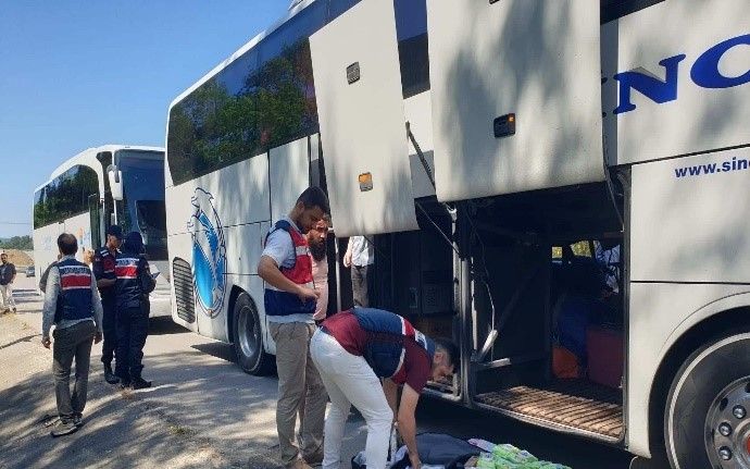 Sinop’ta düzensiz göçmen denetimi