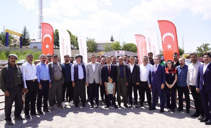 Şırnak’ta çiftçilere 3 milyon TL’lik makine ekipman desteği