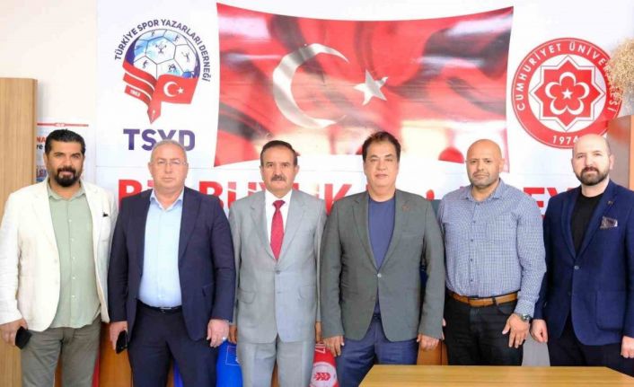 Sivas Cumhuriyet Üniversitesi ve Türkiye Spor Yazarları Derneği işbirliği