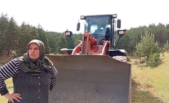 Siyanür depolama havuzu yapımına çevre sakinleri engel oldu