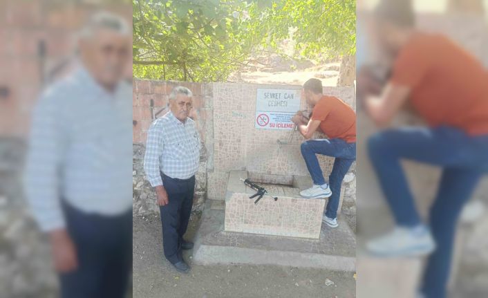 Söke’de bazı halk çeşmelerine "Su içilemez" uyarısı