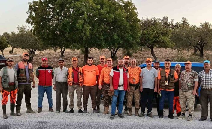 Soma’da yaban domuzu sürek avı başarıyla tamamlandı