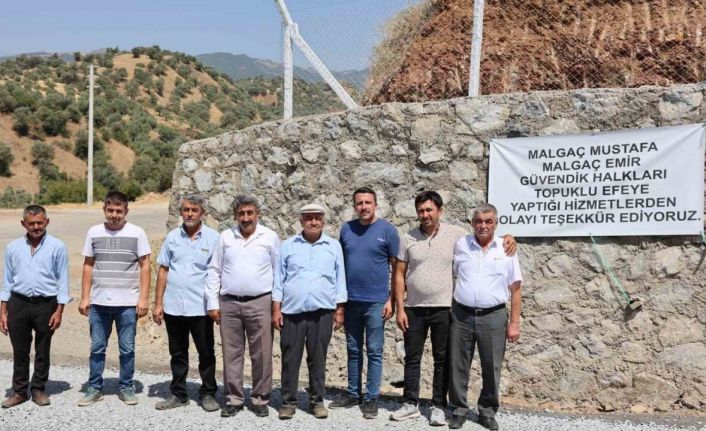 Sultanhisarlı muhtarlardan Başkan Çerçioğlu’na yol teşekkürü