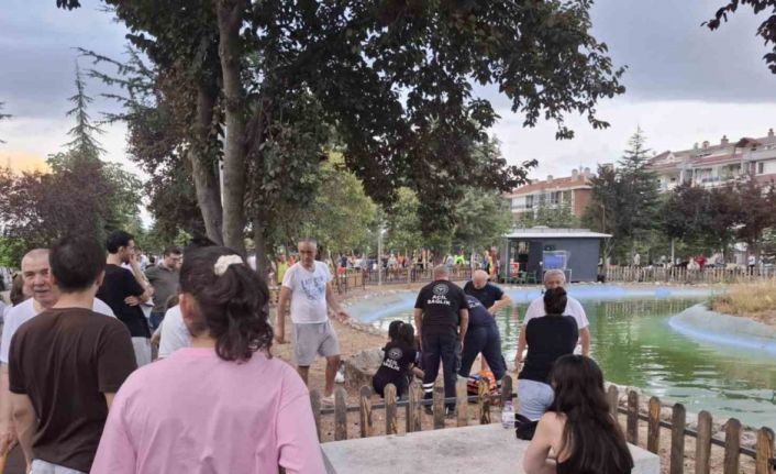 Suni gölette boğulma tehlikesi