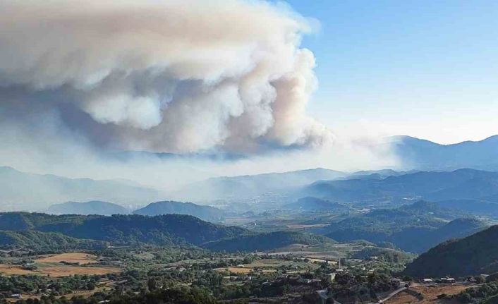 Suriye’den Yayladağı’na sıçrayan alevler kontrol altına alındı