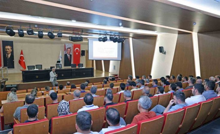 Talas Belediyesi’nden personele ‘hukuki eğitim’