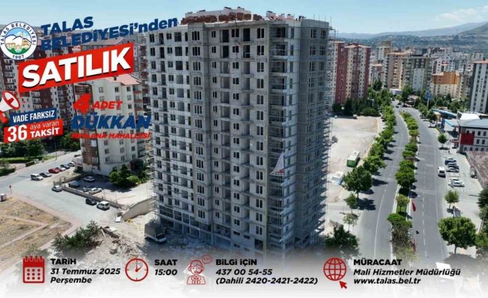 Talas’ta büyük yatırım fırsatı için sayılı saatler