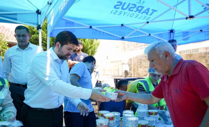 Tarsus Belediyesinden Muharrem Ayına özel aşure ikramı