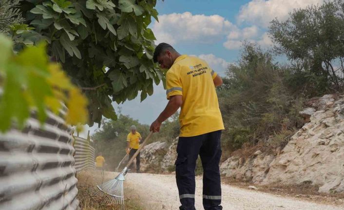 Tarsus’ta kırsal mahallelerde temizlik çalışmaları aralıksız sürdürülüyor