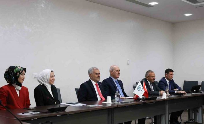 TBMM Başkanı Kurtulmuş, PAB Başkanı Ackson ve PAB Genel Sekreteri Chungong ile görüştü