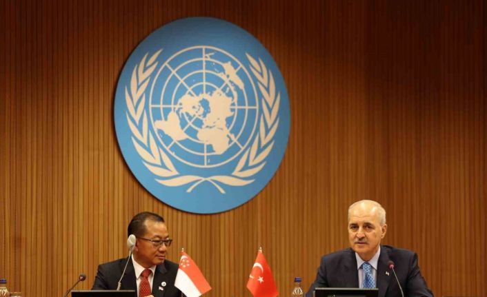 TBMM Başkanı Kurtulmuş, Singapur Parlamentosu Başkanı Peng ile görüştü