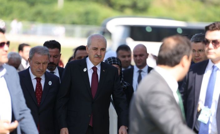 TBMM Başkanı Kurtulmuş: "Srebrenitsa’nın utancı altında ezilen insanlık bugün açıkçası Gazze’nin utancı altında daha fazla ezilmekte"