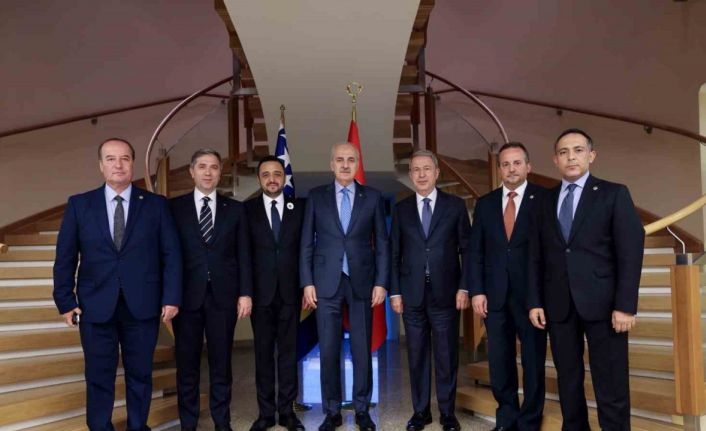 TBMM Başkanı Kurtulmuş’tan Türkiye’nin Saraybosna Büyükelçiliğine ziyaret