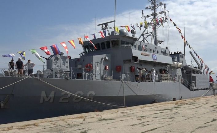 TCG Amasra gemisi İğneada’da vatandaşların ziyaretine açıldı