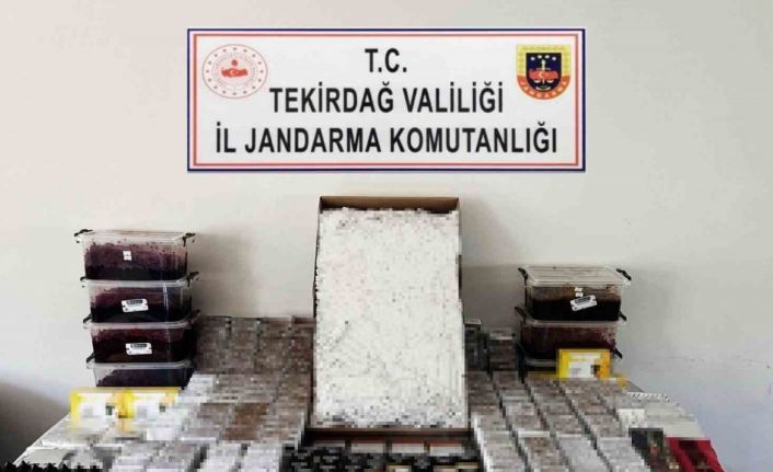 Tekirdağ’da kaçak tütün operasyonu