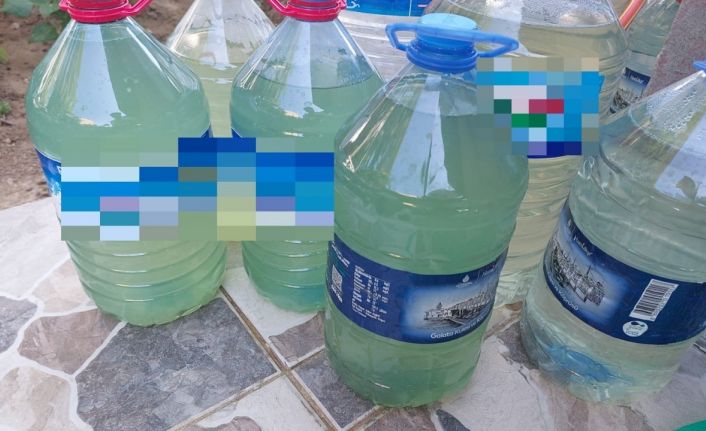 Tekirdağ’da musluklardan yeşil su aktı, mahalleli isyan etti
