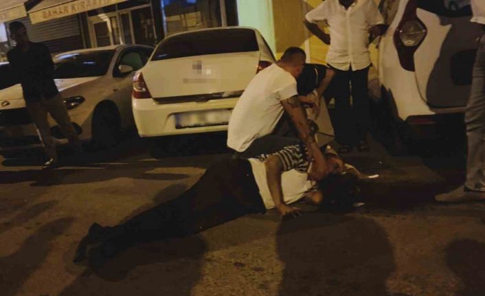 Tekirdağ’da silahlı saldırı kamerada