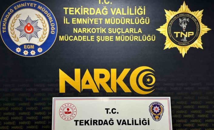 Tekirdağ’da uyuşturucu operasyonunda 3 kişi tutuklandı