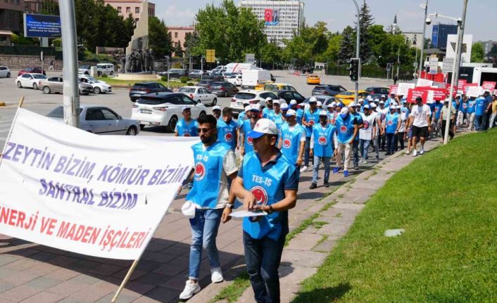 TES-İŞ ve Milaslı muhtarlardan Maden Yasası’na destek