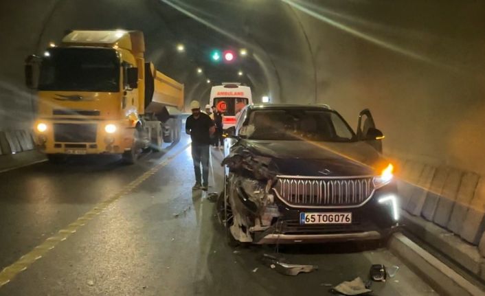 TOGG, Güzeldere Tüneli’nde kaza yaptı