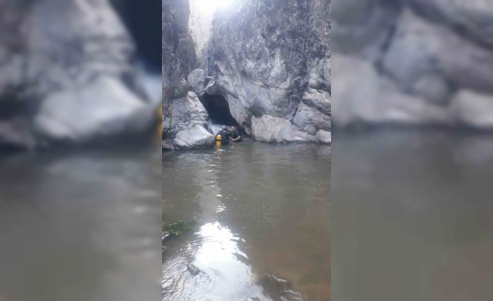 Tokat’ta kanyona düşen bir kişi hayatını kaybetti