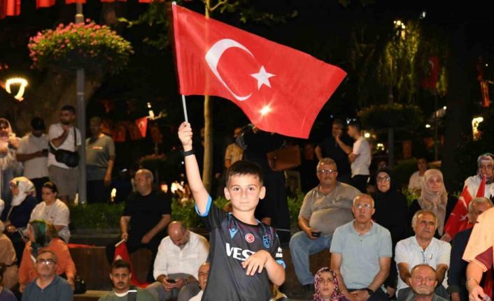 Trabzon’da "15 Temmuz Demokrasi ve Milli Birlik Günü" anma programı