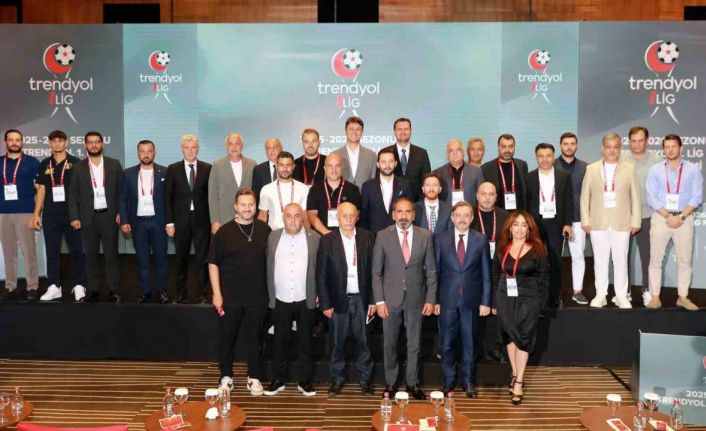 Trendyol 1. Lig 2025-2026 Sezonu fikstürü belli oldu