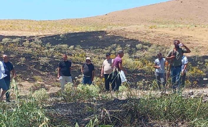 Tunceli’de ekili alanda çıkan yangın, zamanında müdahaleyle söndürüldü
