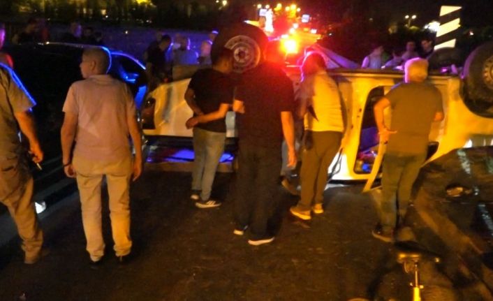 Tunceli’de iki otomobil kafa kafaya çarpıştı: 1 yaralı