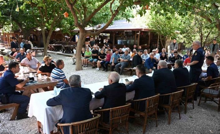 Turizm Güvenlik Toplantısı Kumluca’da yapıldı