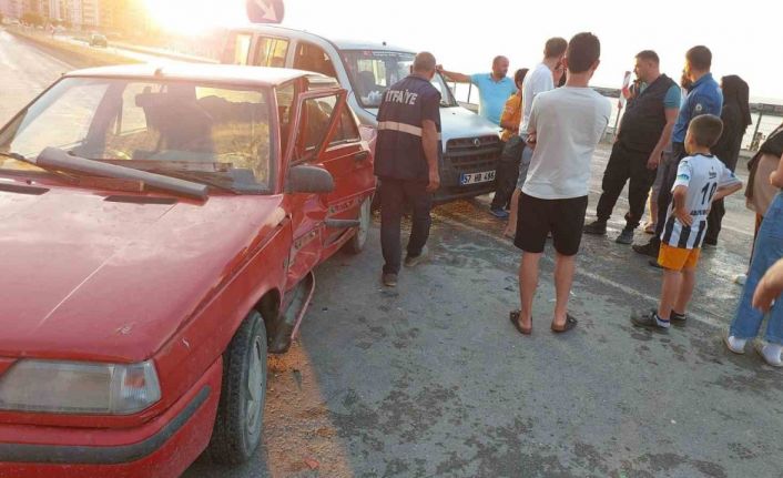 Türkeli’de trafik kazası: 1 yaralı