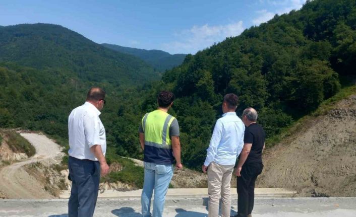 Türkeli’de Zimari Göleti’nde çalışmalar sona yaklaşıyor