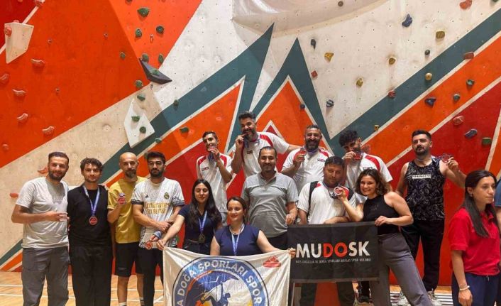 Türkiye’nin ilk para tırmanış şampiyonası Muş’ta düzenlendi