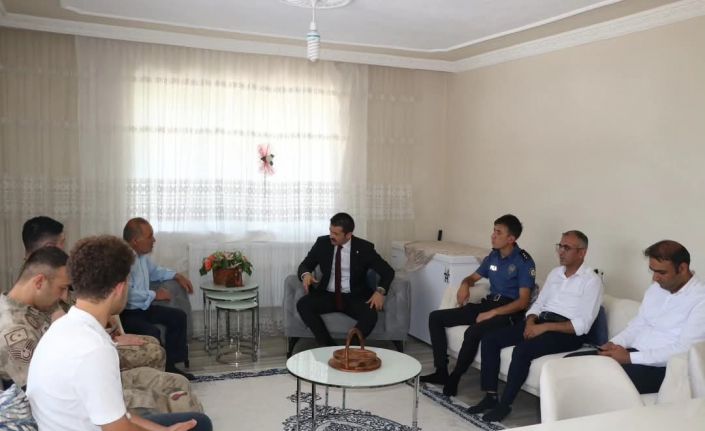 Tutak’ta Şehit ailelerine anlamlı ziyaret