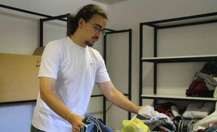 Ücretsiz kıyafet projesiyle hem çevre hem toplum kazanıyor